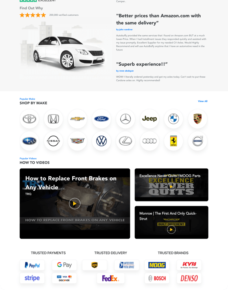 project details page
